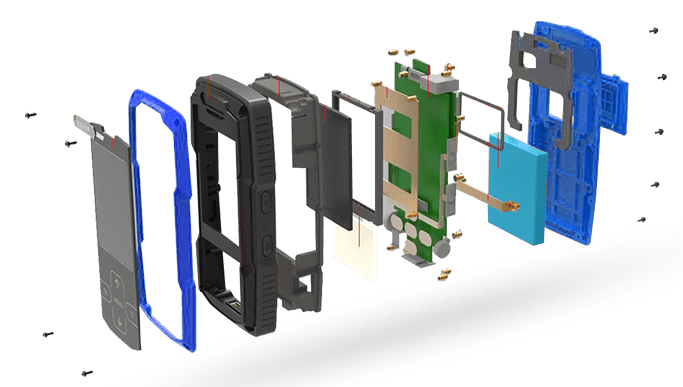 北极星6GPS巡检器结构图